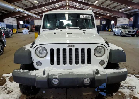 2014 Jeep Wrangler Sport z USA, uszkodzony, nr VIN 1C4AJWAG7EL288217